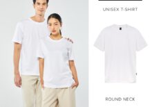 Yuedpao เสื้อยืด Ultrasoft Non-Iron สีขาว